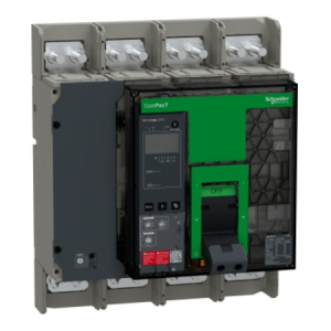 Intreruptor automat, ComPacT NS1000H,70kA la 415VAC, 4P, fix, cu operare manuala, echipat cu unitate de declansare MicroLogic 2.0E, 1000A Intreruptor automat, ComPacT NS1000H,70kA la 415VAC, 4P, fix, cu operare manuala, echipat cu unitate de declansare MicroLogic 2.0E, 1000A