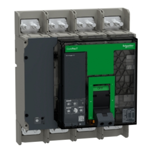 Intreruptor automat, ComPacT NS630bH,70kA la 415VAC, 4P, fix, cu operare manuala, echipat cu unitate de declansare MicroLogic 5.0, 630A
