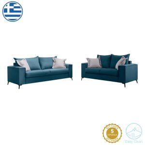 Set 2 canapele cu 2 locuri Verona x2 Gri deschis 225x93x100 cm Set 2 canapele cu 2 locuri Verona x2 Gri deschis 225x93x100 cm