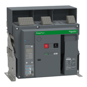 Intreruptor automat EasyPact MVS, model T3, 3200A, fix, 3 poli, 1140VAC, echipat cu unitate de declansare tip 5.0, manual