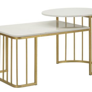 Mauro Ferretti Masuta De Cafea Ankara Cm 90X50X48 | Aosom Romania