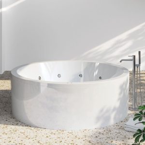 Cada cu hidromasaj Sanycces Noa alb lucios – Dimensiune 190 cm Cada cu hidromasaj Sanycces Noa alb lucios - Dimensiune 190 cm