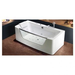 Cada cu hidromasaj Wellis Rhone E-Drive Touch, alb, 170x85 cm - Dimensiune 170x85