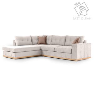Coltar Dreapta Boston Crem – Mocha – Natural 280x225x95 cm Coltar Dreapta Boston Crem - Mocha - Natural 280x225x95 cm