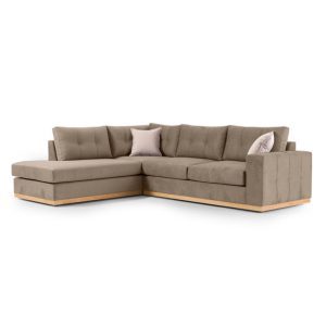 Coltar Dreapta Boston Mocha – Crem – Natural 280x225x95 cm Coltar Dreapta Boston Mocha - Crem - Natural 280x225x95 cm