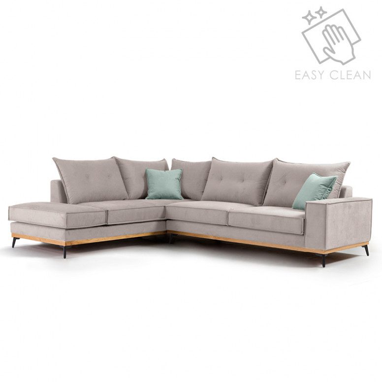 Coltar Dreapta Luxury II Elephant – Ciel – Negru 290x235x90 cm Coltar Dreapta Luxury II Elephant - Ciel - Negru 290x235x90 cm