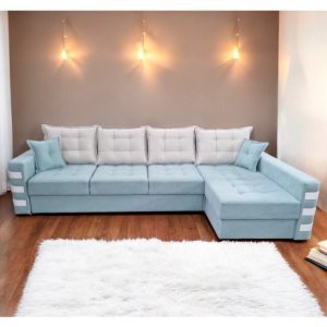 Colțar Oslo Tip 2 extensibil, culoare personalizabila – 316×165 cm, cu ladă de depozitare și saltea cu memorie Colțar Oslo Tip 2 extensibil, culoare personalizabila - 316x165 cm, cu ladă de depozitare și saltea cu memorie