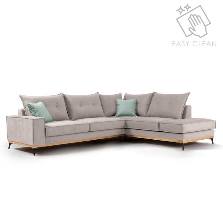 Coltar Stanga Luxury II Elephant – Ciel – Negru 290x235x90 cm Coltar Stanga Luxury II Elephant - Ciel - Negru 290x235x90 cm