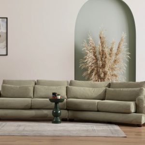 Canapea cu 4 locuri, Atelier del Sofa, 560ARE1833, Verde