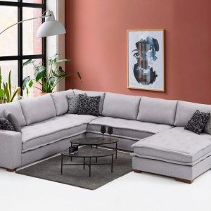 Coltar, Atelier del Sofa, 560ARE1179, Gri deschis Coltar, Atelier del Sofa, 560ARE1179, Gri deschis