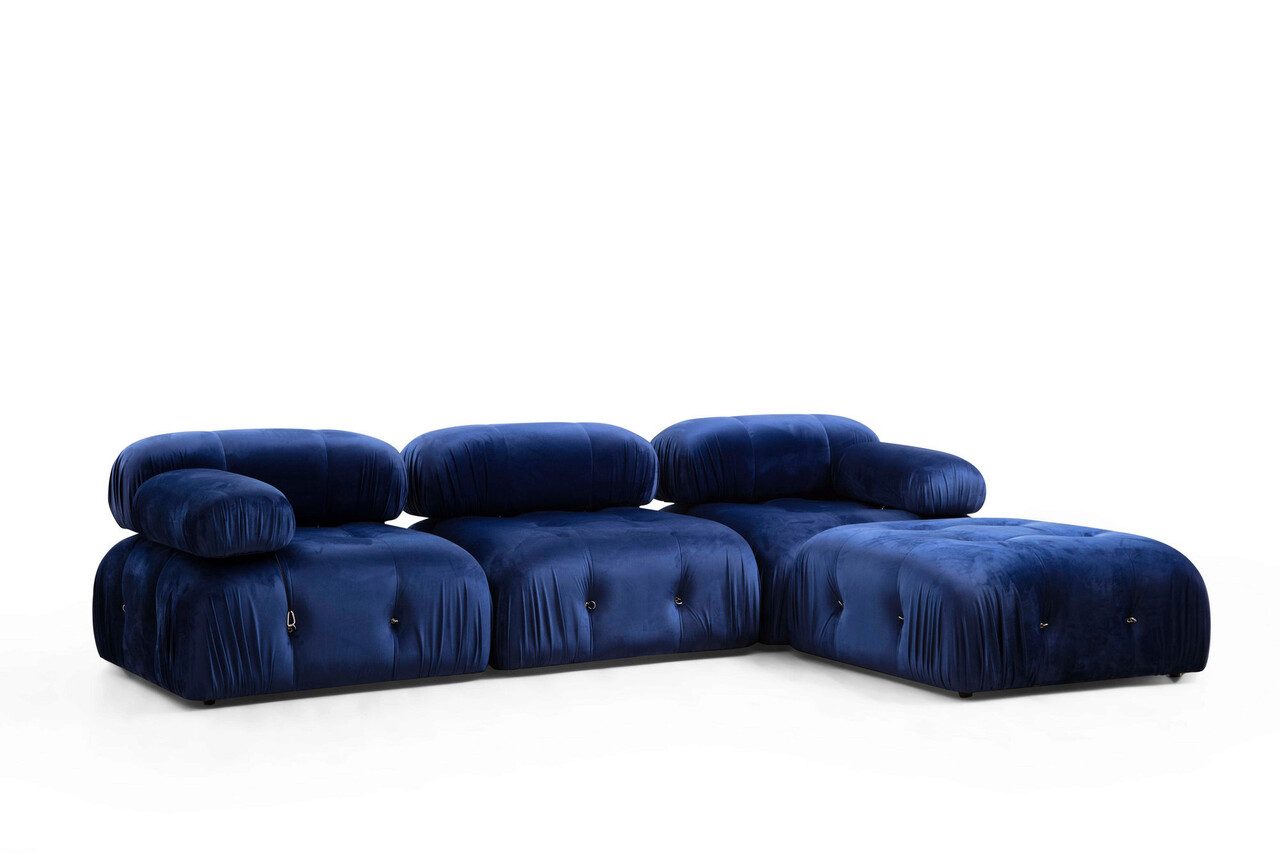 Coltar, Atelier del Sofa, 859FTN2045, Albastru catifea Coltar, Atelier del Sofa, 859FTN2045, Albastru catifea