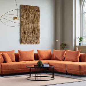 Coltar, Atelier del Sofa, 560ARE1248, Lemn de fag / PAL, Portocaliu