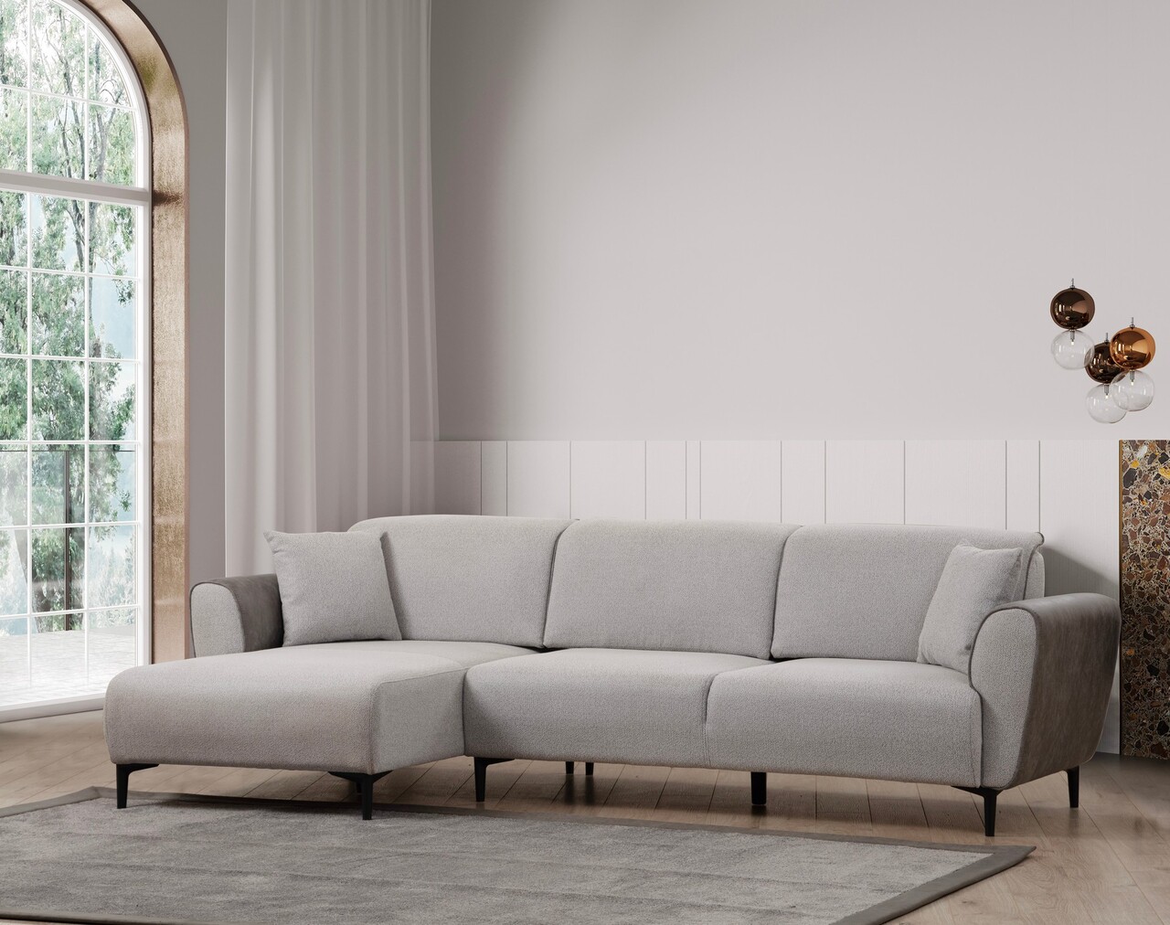 Coltar, Atelier del Sofa, 560ARE2233, Gri Coltar, Atelier del Sofa, 560ARE2233, Gri