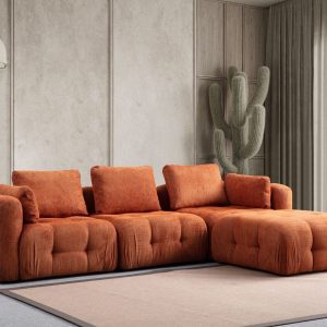 Coltar, Atelier del Sofa, 560ARE4135, Lemn de fag / PAL, Portocaliu