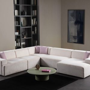 Coltar, Atelier del Sofa, 560ARE5237, Cadru: LEMN/PAL, Alb
