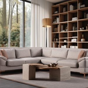 Coltar, Atelier del Sofa, 560ARE5243, Cadru: LEMN/PAL, Bej Coltar, Atelier del Sofa, 560ARE5243, Cadru: LEMN/PAL, Bej