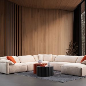 Coltar, Atelier del Sofa, 560ARE5264, Cadru: LEMN/PAL, Crem