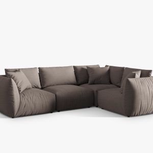 Coltar dreapta 4 locuri, Chris-259, Micadoni Home, 295x210x80 cm, tesatura structurata chenille, bej sand Coltar dreapta 4 locuri, Chris-259, Micadoni Home, 295x210x80 cm, tesatura structurata chenille, bej sand