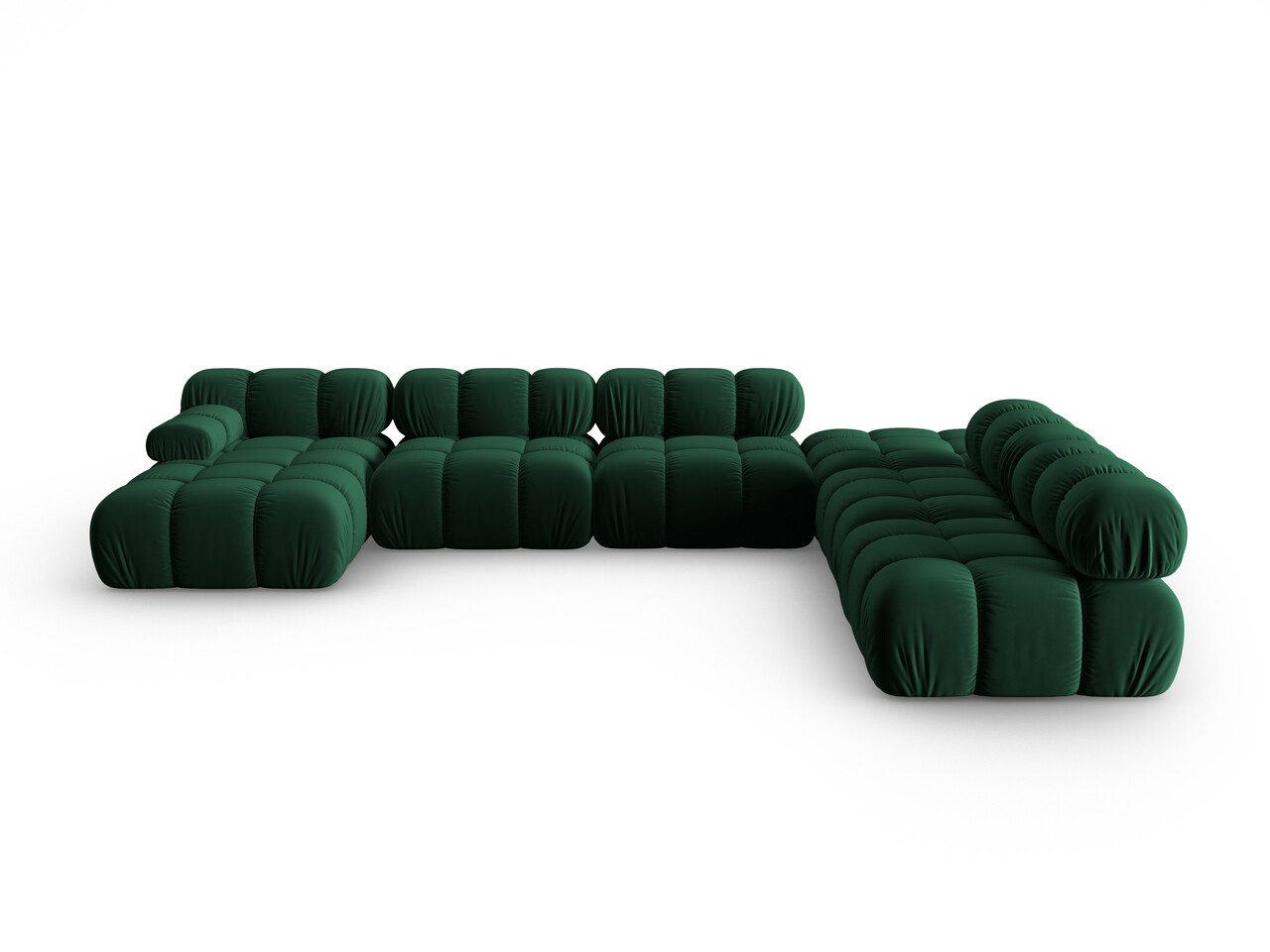 Coltar panoramic modular dreapta 7 locuri, Bellis-51, Micadoni Home, 376x282x70 cm, catifea, verde bottle Coltar panoramic modular dreapta 7 locuri, Bellis-51, Micadoni Home, 376x282x70 cm, catifea, verde bottle
