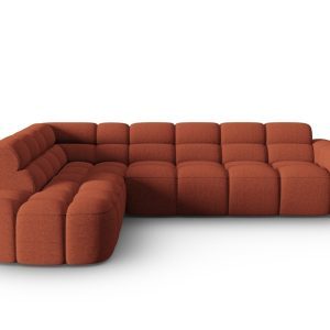 Coltar stanga 5 locuri, Lisa-193, Micadoni Home, 293x234x77 cm, tesatura structurata, corai Coltar stanga 5 locuri, Lisa-193, Micadoni Home, 293x234x77 cm, tesatura structurata, corai