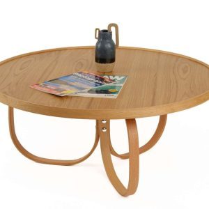 Masuta de cafea, Hanah Home, Jupiter, Lemn masiv, Stejar