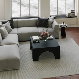 Masuta de cafea, Hanah Home, Collesium, 80x37x80 cm, Negru Masuta de cafea, Hanah Home, Collesium, 80x37x80 cm, Negru