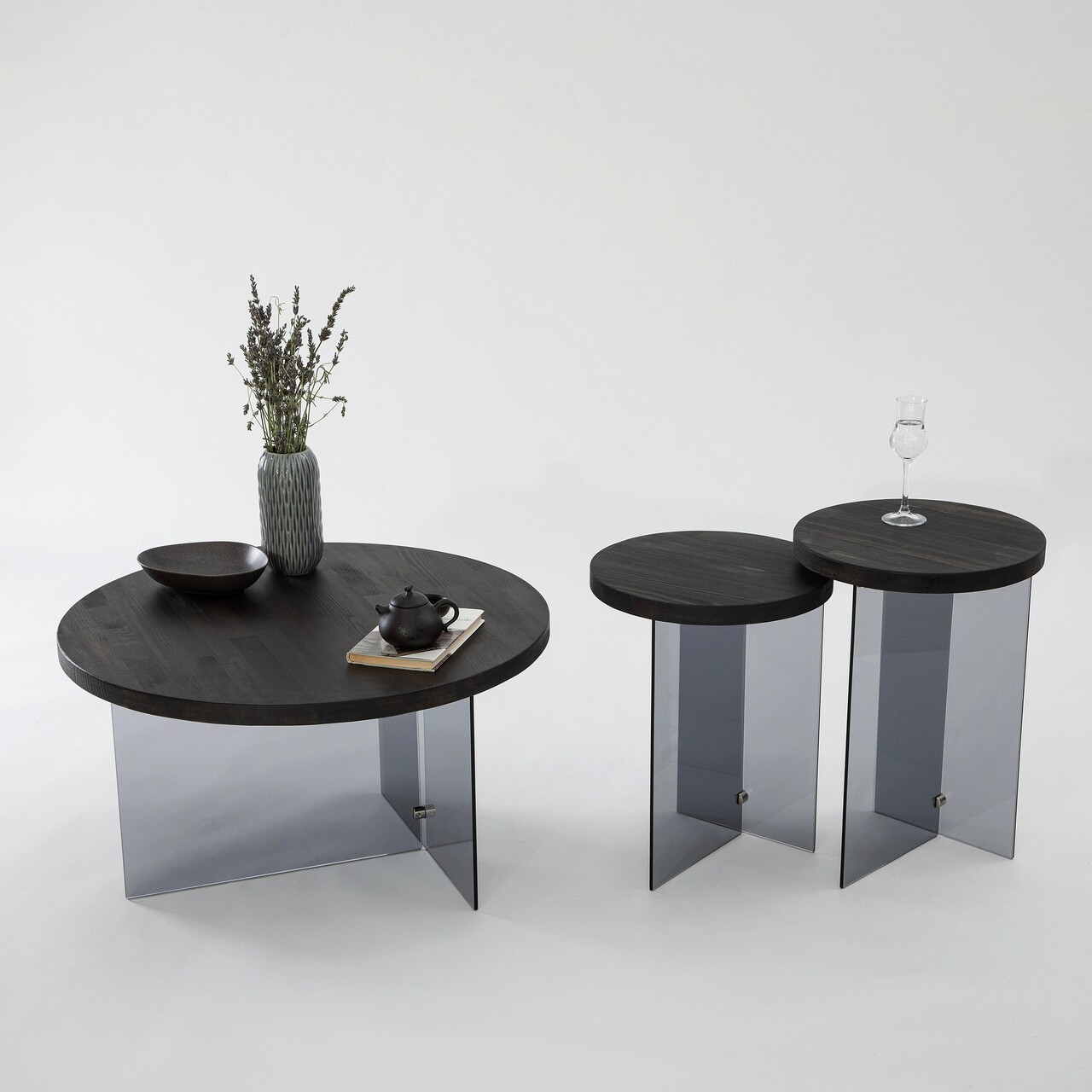 Masuta de cafea, Hanah Home, Serenity, 70×40 cm, Antracit / Gri închis Masuta de cafea, Hanah Home, Serenity, 70x40 cm, Antracit / Gri închis