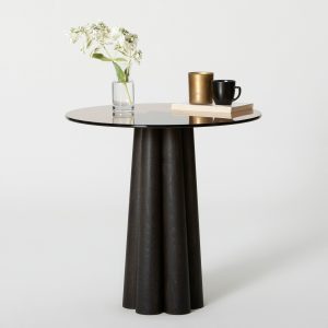 Masuta de cafea, Hanah Home, Thales, 50x50x50 cm, Negru/Bronz Masuta de cafea, Hanah Home, Thales, 50x50x50 cm, Negru/Bronz