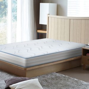 Saltea Argentum Therapy, Memory Arctic Gel, 100x200 cm, H 18 cm, Husa cu ioni de argint, Super Ortopedica, Anatomica
