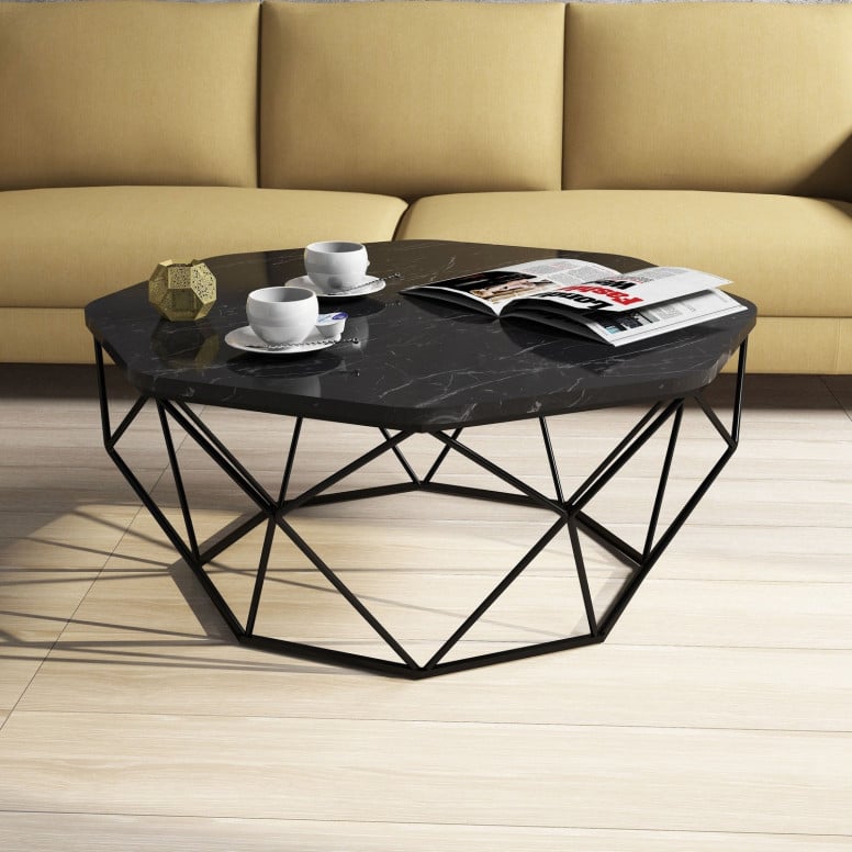 Masuta de Cafea Diamond Negru Masuta de Cafea Diamond Negru