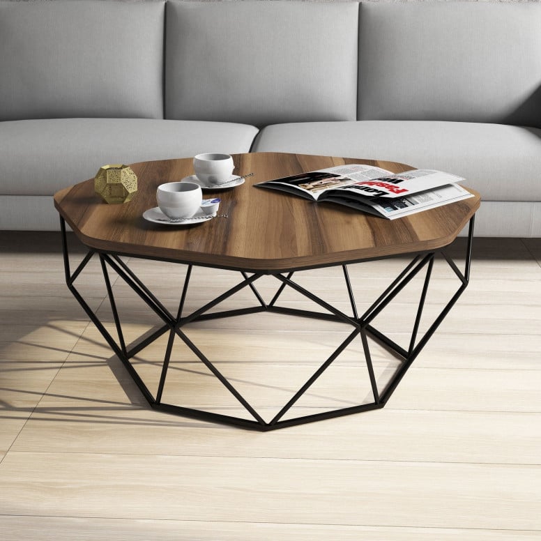Masuta de Cafea Diamond Walnut Masuta de Cafea Diamond Walnut