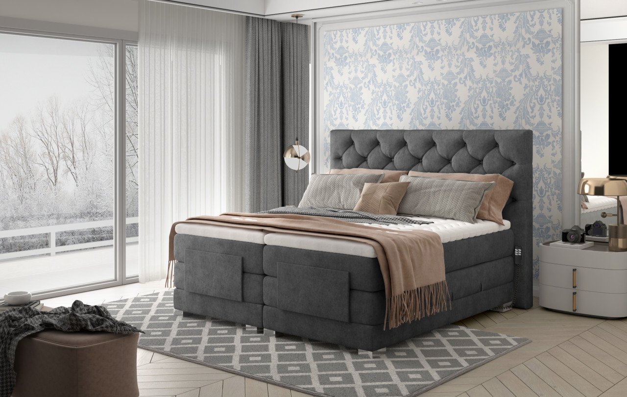 Pat boxspring Clover 180×200 cm Dora 95 Pat boxspring Clover 180x200 cm Dora 95