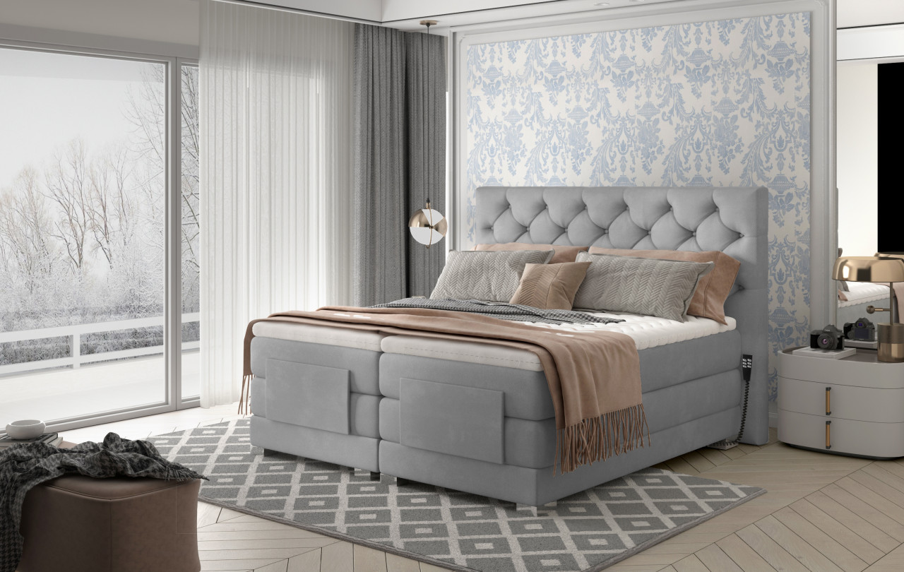 Pat boxspring Clover 180×200 cm Monolith 84 Pat boxspring Clover 180x200 cm Monolith 84