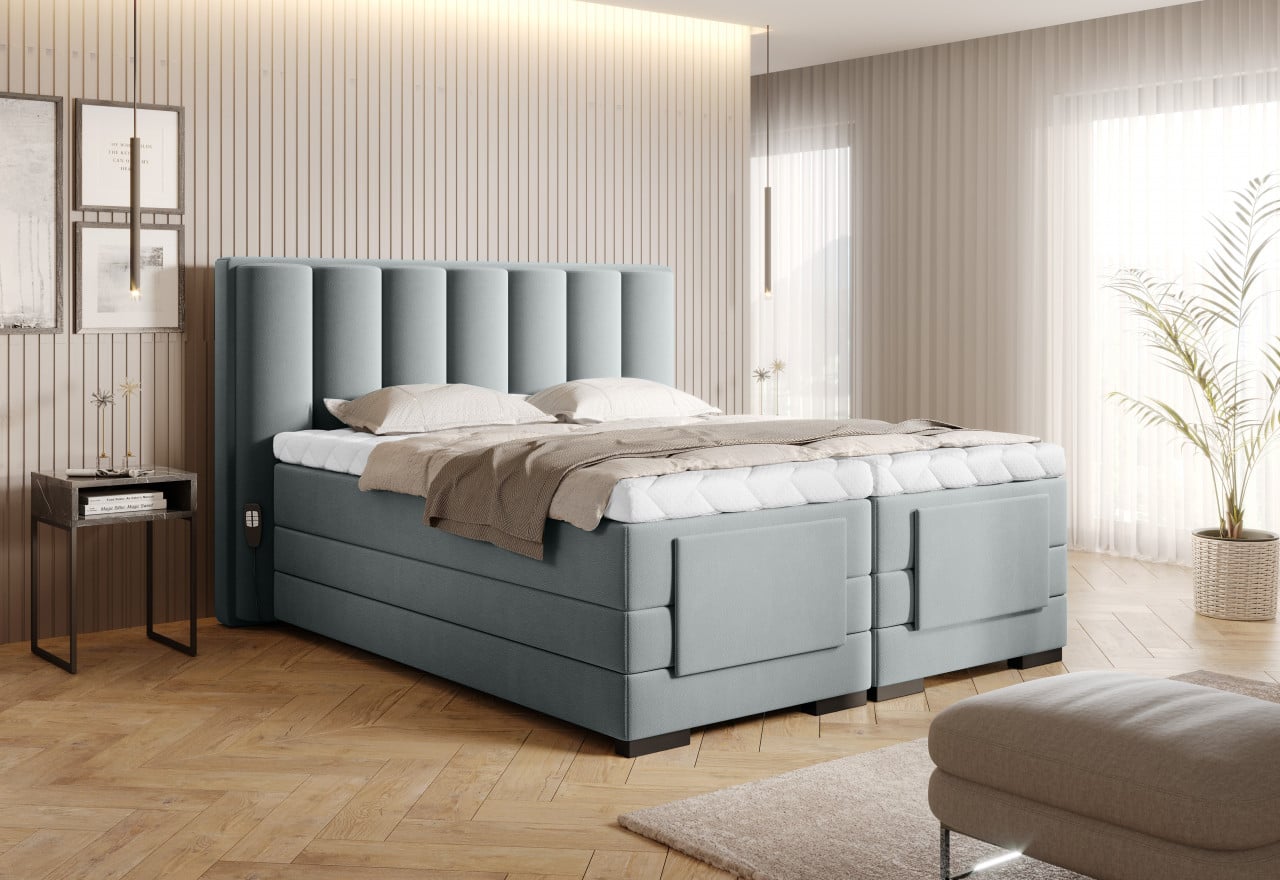 Pat boxspring Veros 140×200 cm Savoi 100 Pat boxspring Veros 140x200 cm Savoi 100