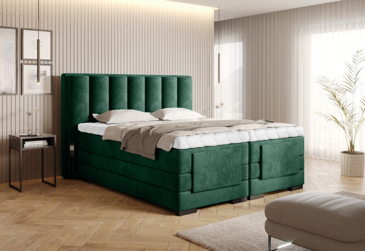 Pat boxspring Veros 180×200 cm Nube 35 Pat boxspring Veros 180x200 cm Nube 35