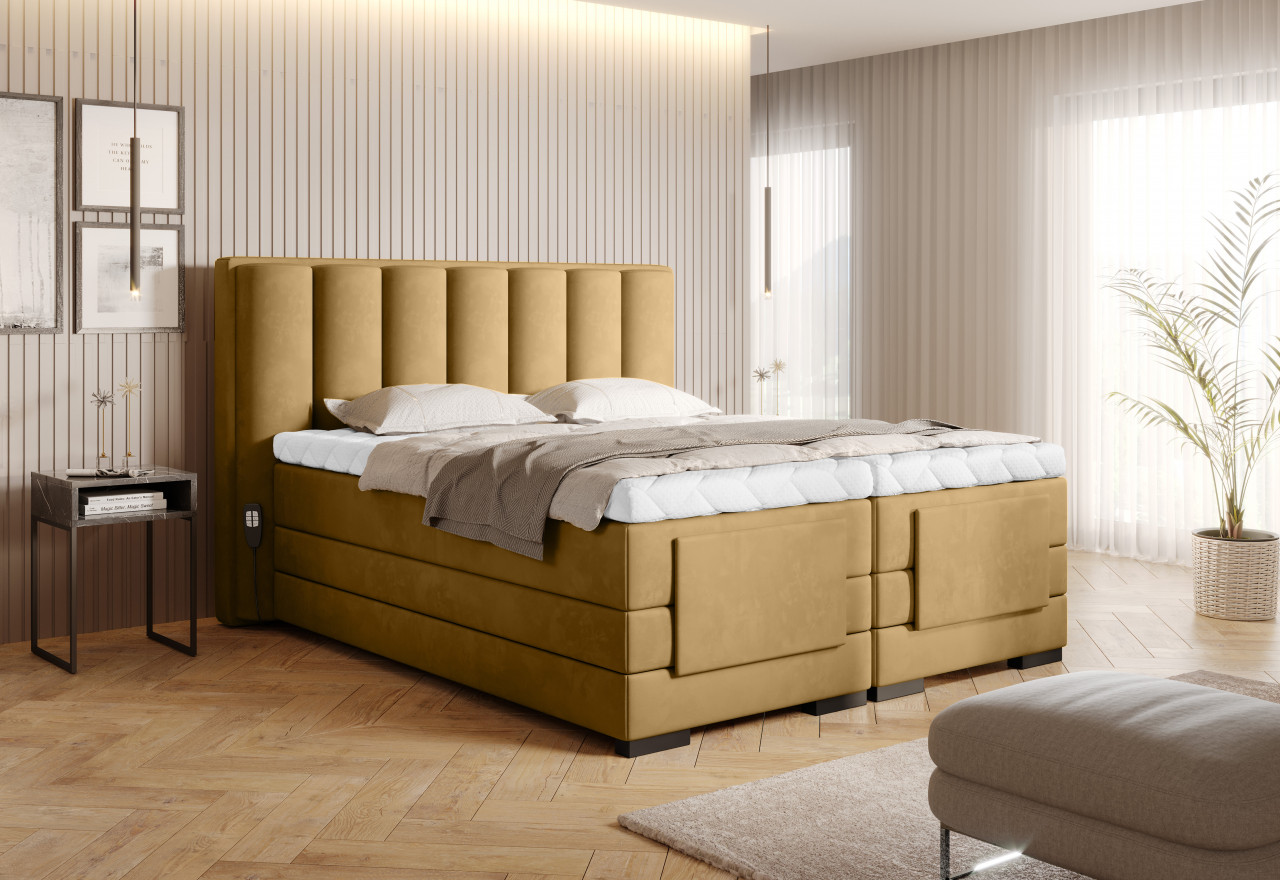 Pat boxspring Veros 180×200 cm Nube 45 Pat boxspring Veros 180x200 cm Nube 45